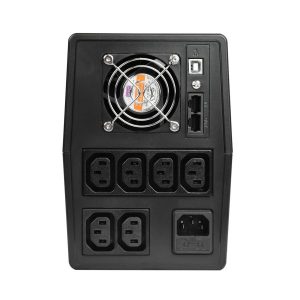 UPS ADJ 2500VA/1400W LCD, 6xIEC + RJ11/RJ45, 2 bateri 12V/9AH