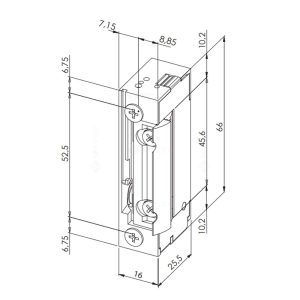 Brava Elektrike ZKTeco ACC-LOC-9902 AC/DC
